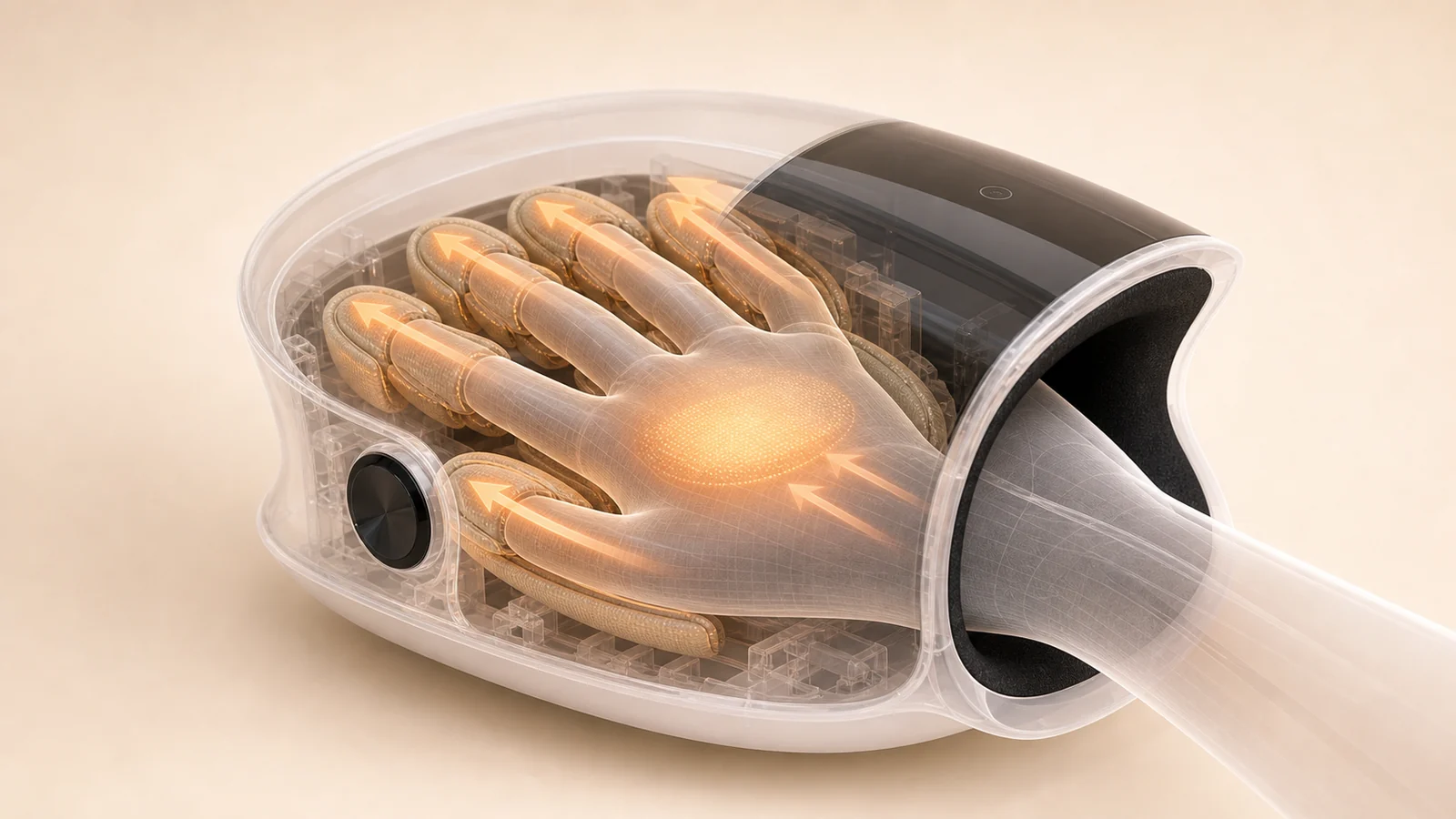 ZMH623 finger stretching cutaway feature illustration