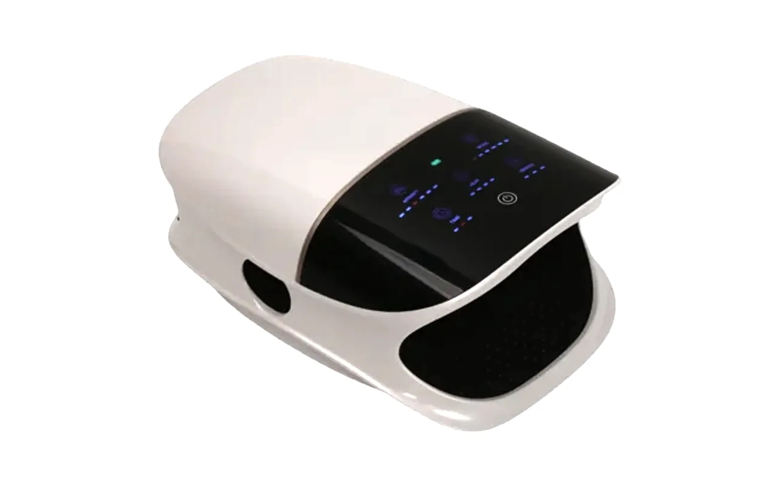 ZMH623 hand massager illuminated touch panel for modes and intensity